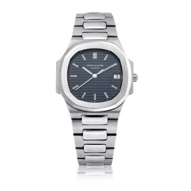 View full screen - View 1 of Lot 561. PATEK PHILIPPE | NAUTILUS, REF 3900 STAINLESS STEEL WRISTWATCH WITH DATE AND BRACELET MADE IN 1985.