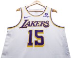 Austin Reaves Los Angeles Lakers 2023-2024 Game Worn Association Edition Jersey