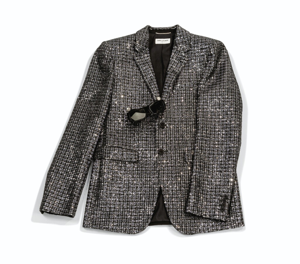 View full screen - View 1 of Lot 533. Black Sequin and Wool Jacket, 2015 | Veste du soir en sequins, 2015.