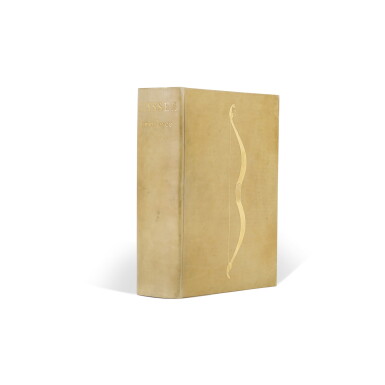 View full screen - View 1 of Lot 244. James Joyce | Ulysses, 1936, deluxe limited edition, no. 91/100, signed by the author.