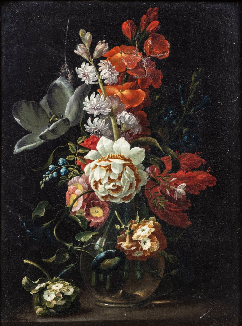 View full screen - View 1 of Lot 642. Still life with flowers.