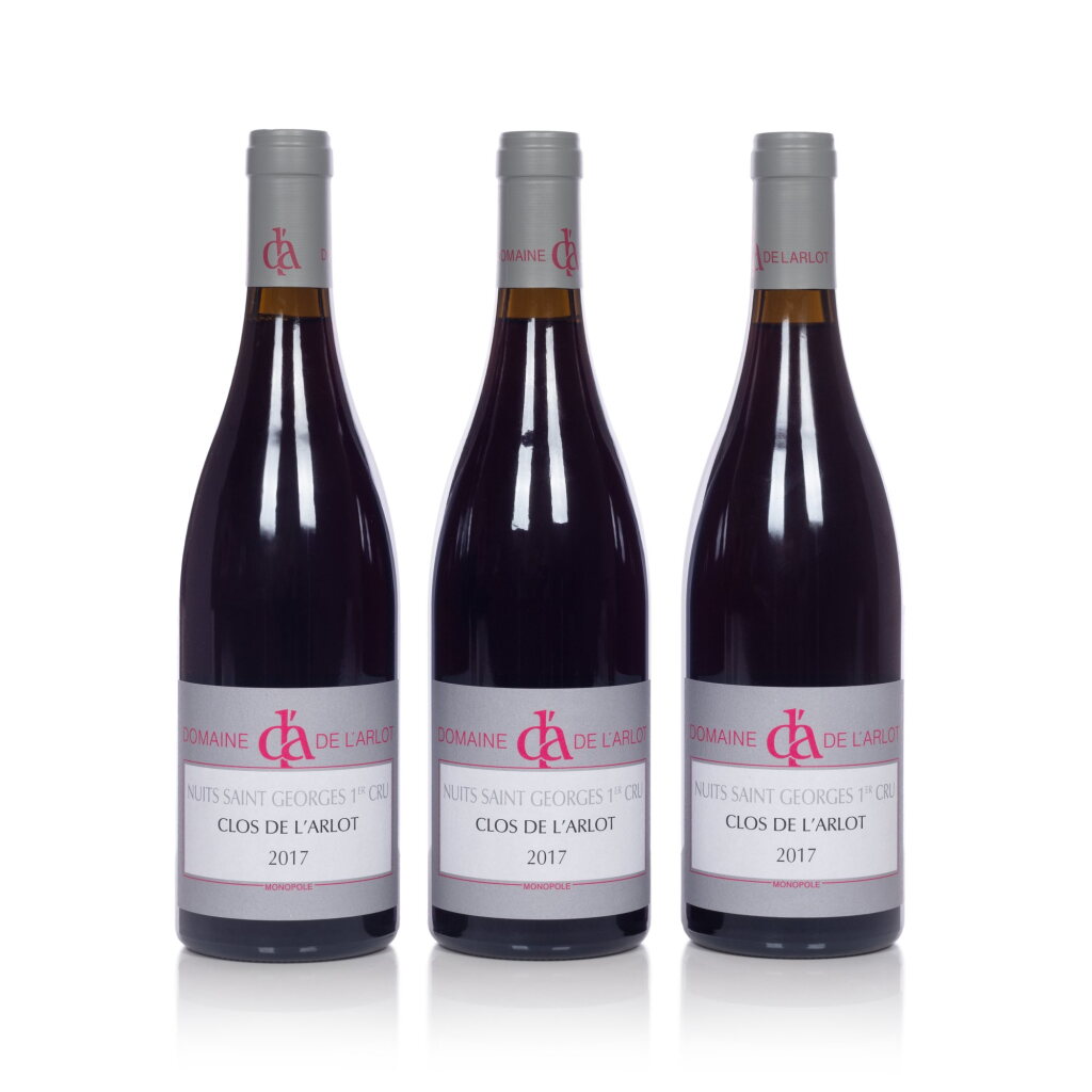 View full screen - View 1 of Lot 99. Nuits St. Georges, Clos de l'Arlot 2017 Domaine de l'Arlot (12 BT).