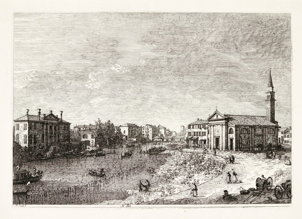 View full screen - View 1 of Lot 32. GIOVANNI ANTONIO CANAL, CALLED CANALETTO | AL DOLO (BROMBERG 4).