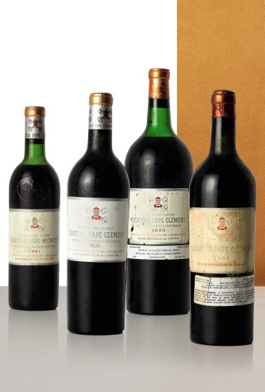 View full screen - View 1 of Lot 6727. Château Pape Clément Vertical (6 BT).