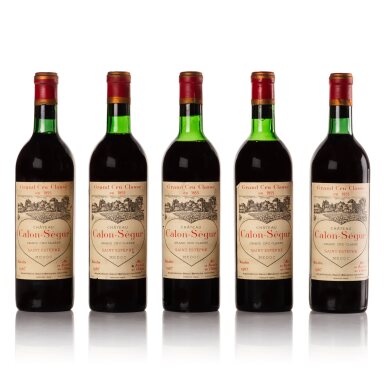 View full screen - View 1 of Lot 487. Château Calon Ségur 1967 (10 BT).
