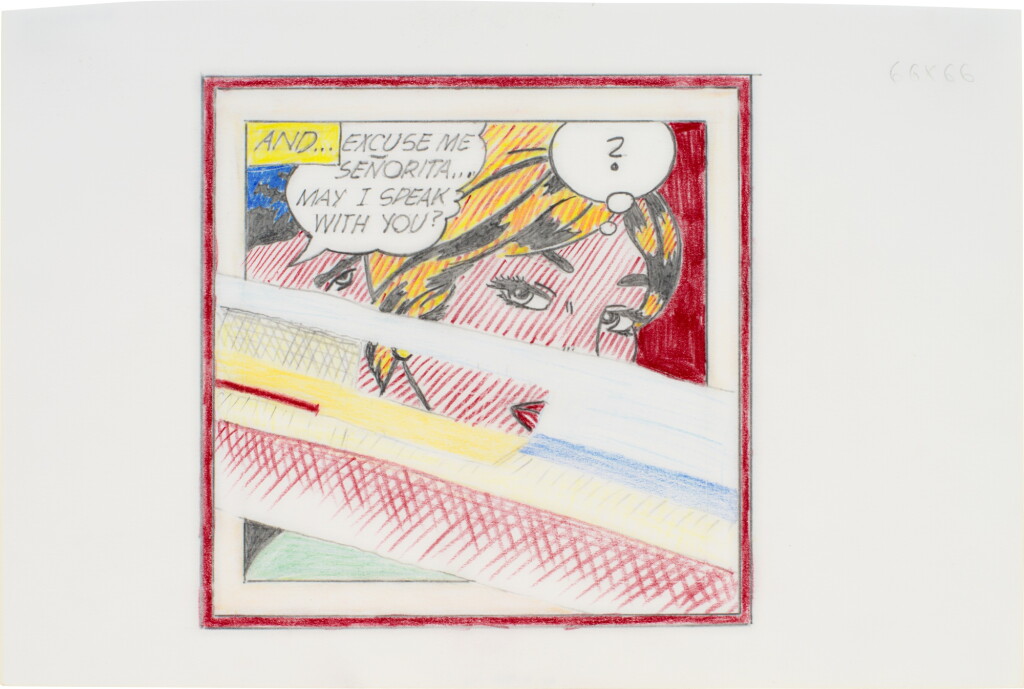 View full screen - View 1 of Lot 407. Reflections on Señorita (Study).