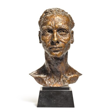 View full screen - View 1 of Lot 256. John Gielgud Head.