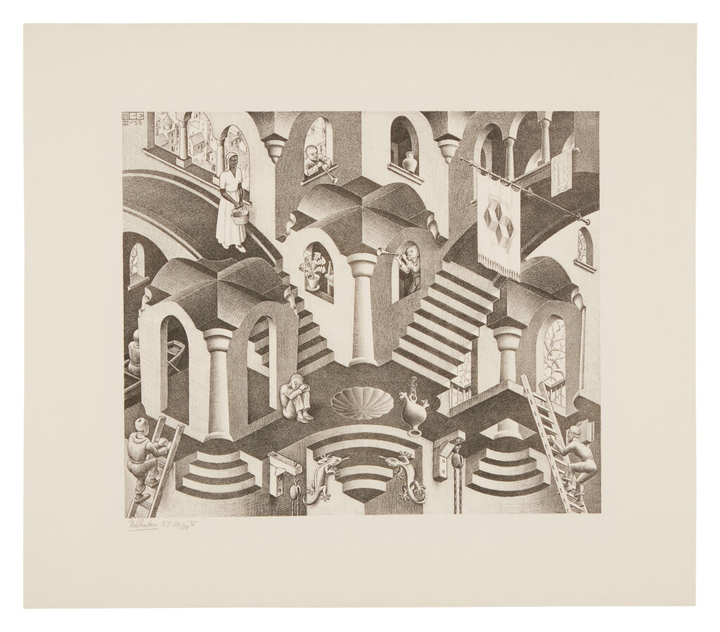 View full screen - View 1 of Lot 13. Convex and Concave (Bool 399).