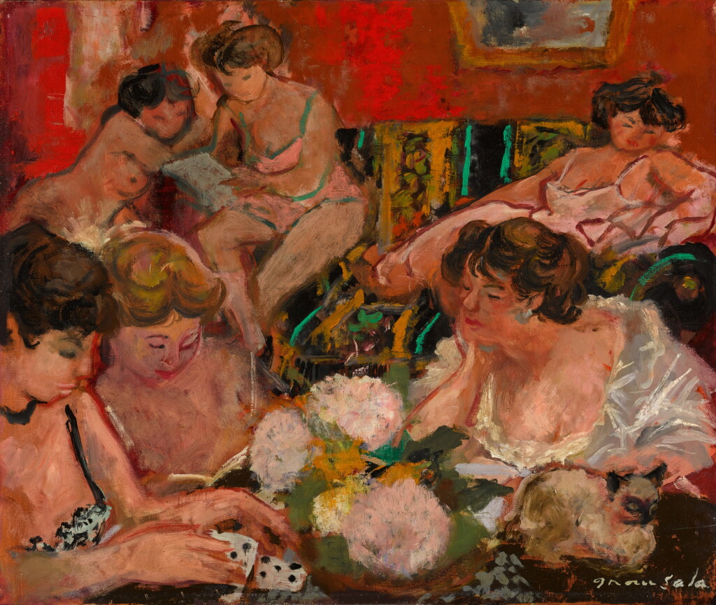 View full screen - View 1 of Lot 94. Les dames au salon.