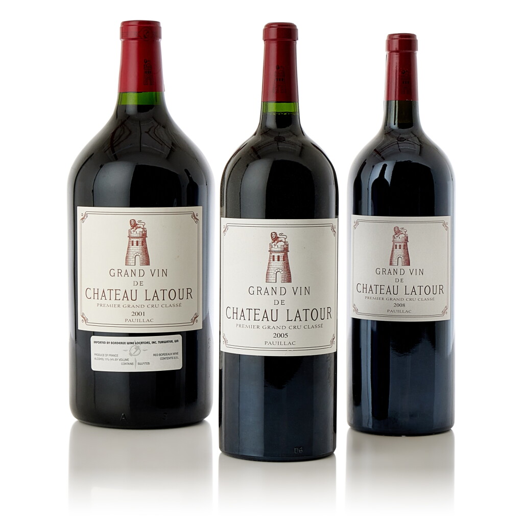 View full screen - View 1 of Lot 8064. Château Latour 2008 (3 MAG).