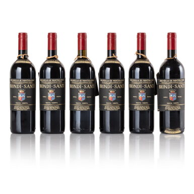View full screen - View 1 of Lot 665. Brunello di Montalcino 1998 Biondi-Santi (6 BT).