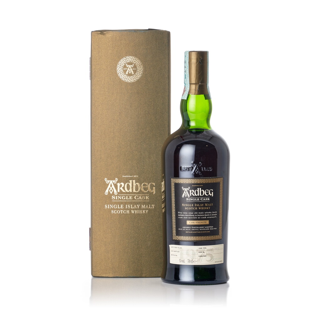 View full screen - View 1 of Lot 7050. Ardbeg Single Cask #4720 41.4 abv 1975 (1 BT70).