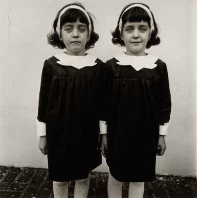 View full screen - View 1 of Lot 109. Identical twins, Roselle, N. J..