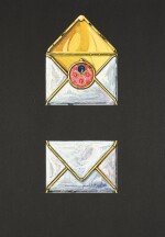 Design of a card holder in a form of an envelope with accompanying NFT Circa 1988