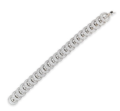 View full screen - View 1 of Lot 54. CARTIER | BRACELET DIAMANTS, "L'INFINI" | DIAMOND BRACELET, 'L'INFINI'.