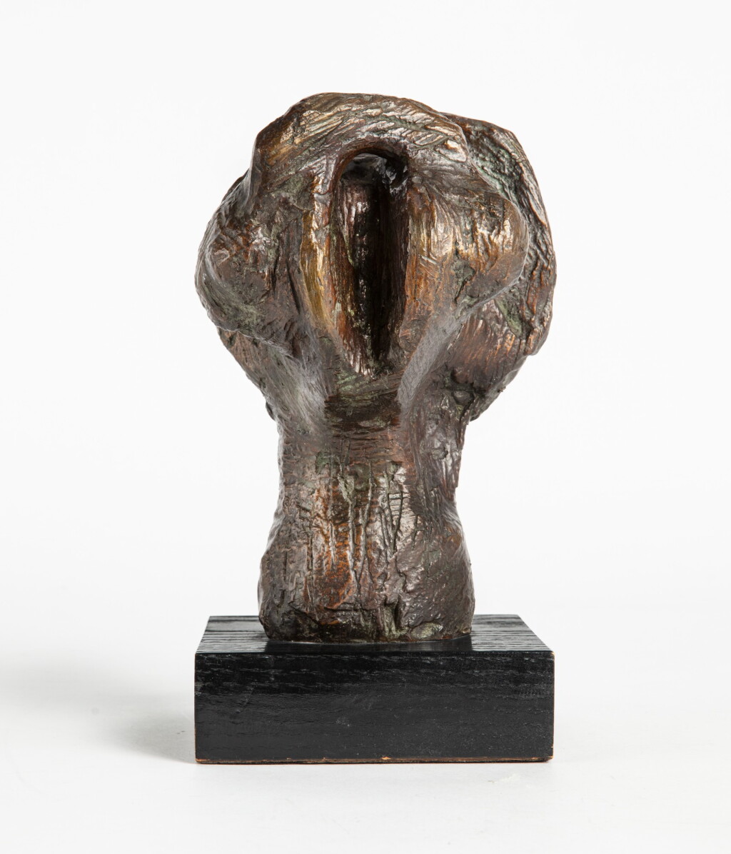 View full screen - View 1 of Lot 56. Study for Head of Warrior.