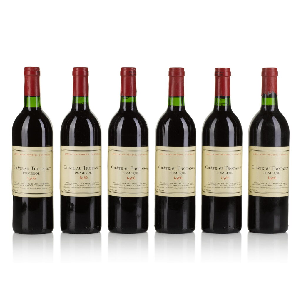 View full screen - View 1 of Lot 402. Château Trotanoy 1986 (6 BT).