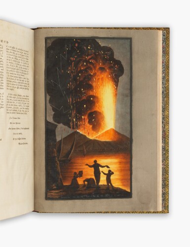 View full screen - View 1 of Lot 14. Hamilton, Sir William | The Botfield copy of the spectacular Campi Phlegræi, London, 1776–1779.
