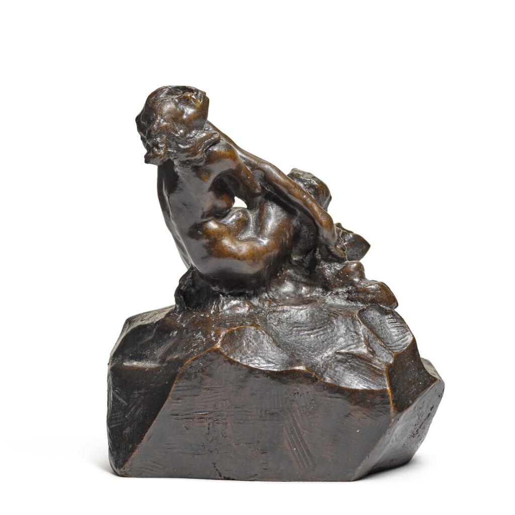 View full screen - View 1 of Lot 129. Laughing Faun, also known as "Faun, Zubaloff".