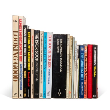 View full screen - View 1 of Lot 1842. Freddie Mercury—personal library | Books on health and fitness, 20 volumes.