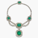 Emerald and Diamond Necklace
