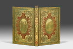 GUINOT. L'Été à Bade. [1847]. Premier tirage. Somptueuse reliure de l'éditeur habillée d'une grande plaque.