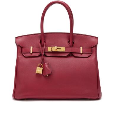 View full screen - View 1 of Lot 37. Rubis Swift Birkin 30 Gold Hardware, 2010.