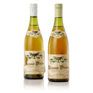 View full screen - View 1 of Lot 1353. Meursault, Perrières 1990 J.-F. Coche-Dury (2 BT).