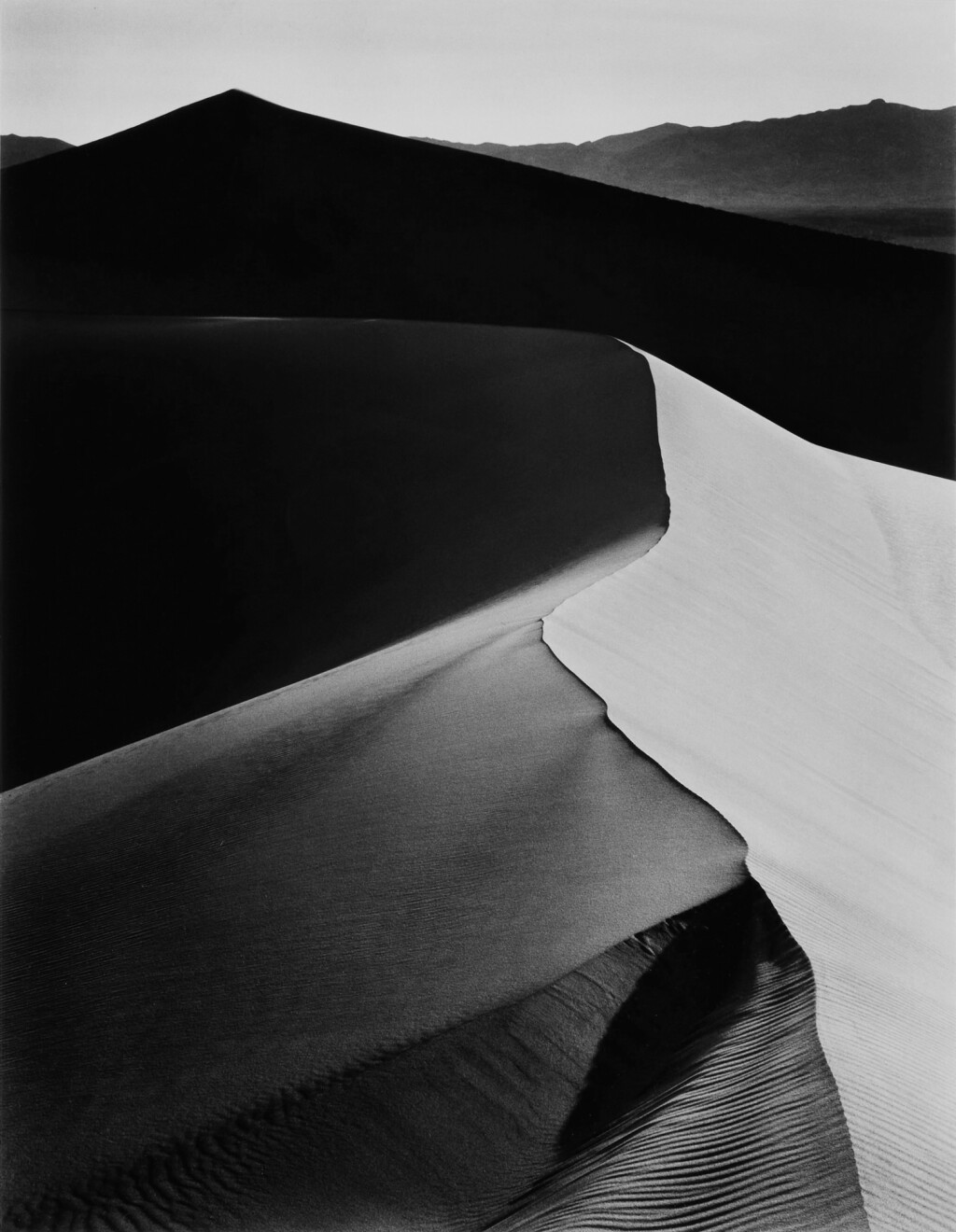 View full screen - View 1 of Lot 25. 'Sand Dune, Sunrise, Death Valley National Monument, California'.