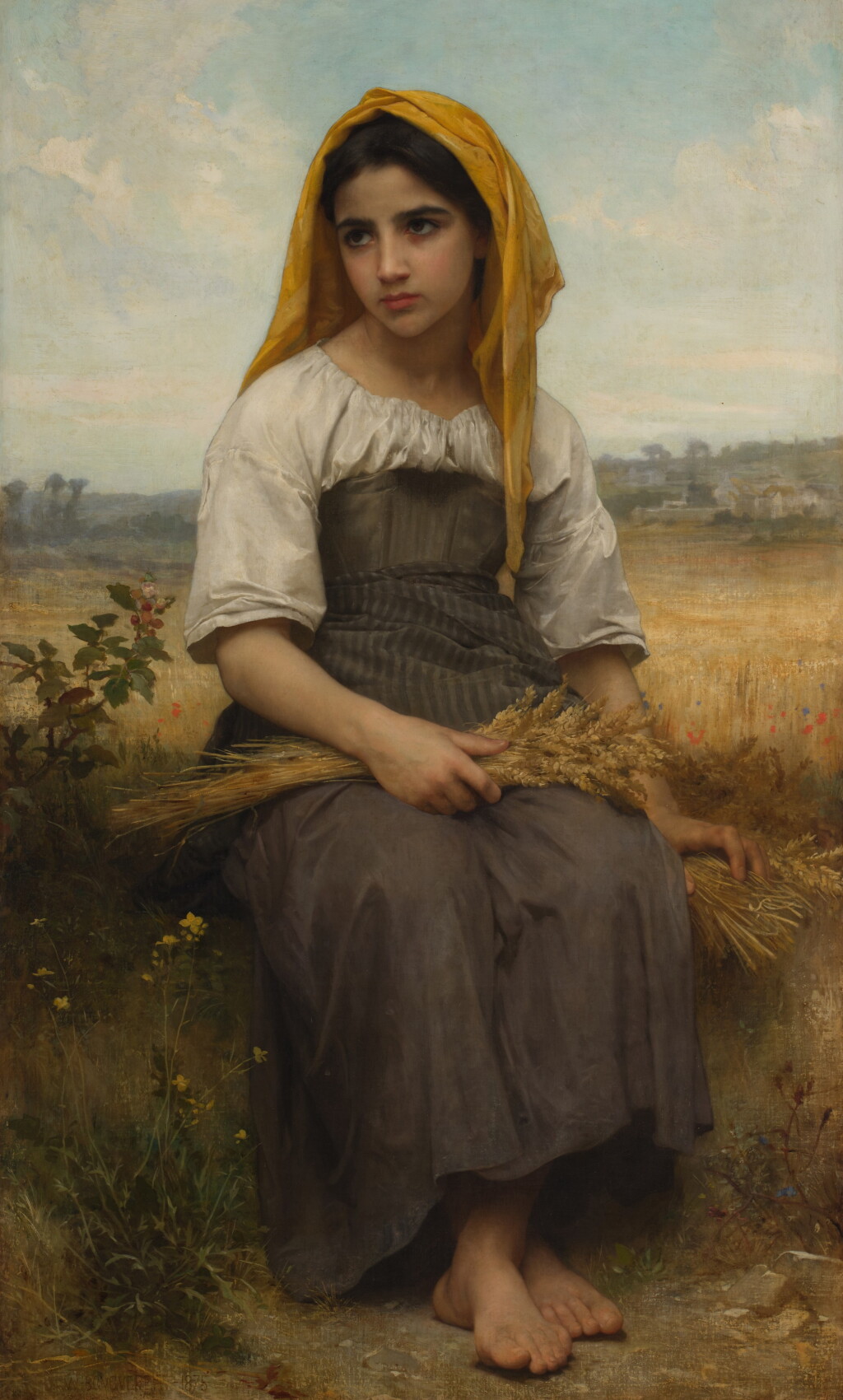 View full screen - View 1 of Lot 111. Glaneuse (Young Girl in a Wheat Field).