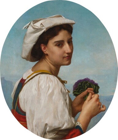 View full screen - View 1 of Lot 229. Le Bouquet de violettes.