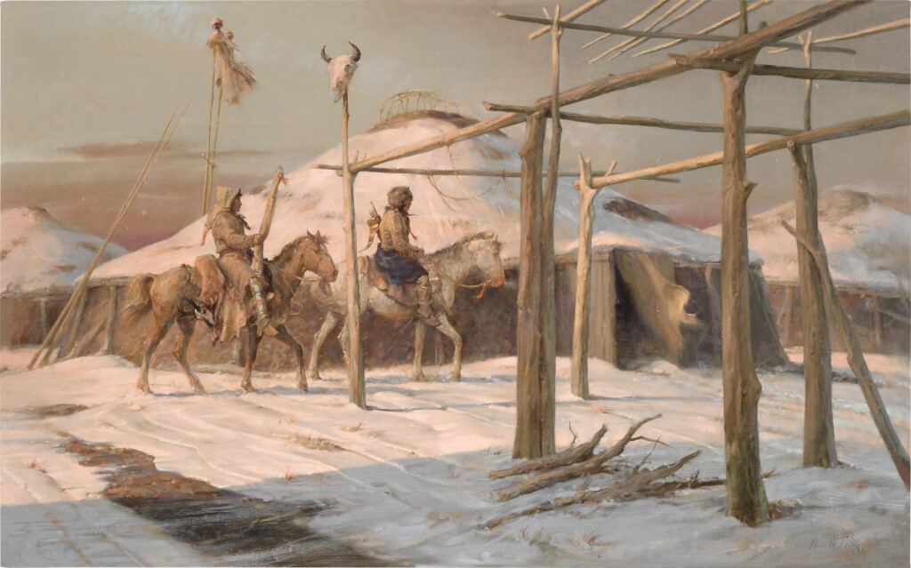 View full screen - View 1 of Lot 14. Winter Hunt.