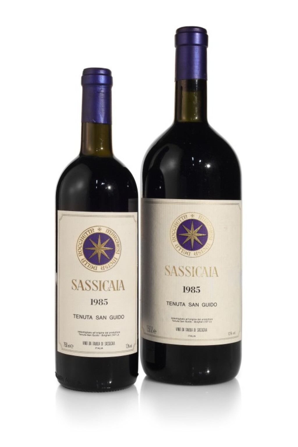 View full screen - View 1 of Lot 256. Sassicaia 1985 (7 BT).