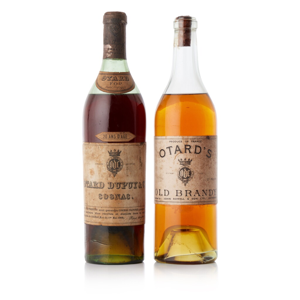 View full screen - View 1 of Lot 6837. Otard FOP 20 years old Cognac Mixed Lot 40.0 abv NV (2 BT70).