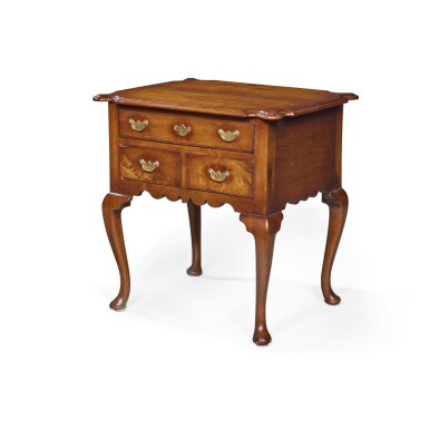 View full screen - View 1 of Lot 136. A Queen Anne Dressing Table, Berks or Lancaster, Pennsylvania, circa 1760.