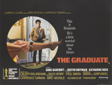 View full screen - View 1 of Lot 9. The Graduate (1967), poster, British.