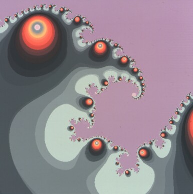 View full screen - View 1 of Lot 16. Math Art (1980-1995) - Math Art 95 - No. 83.