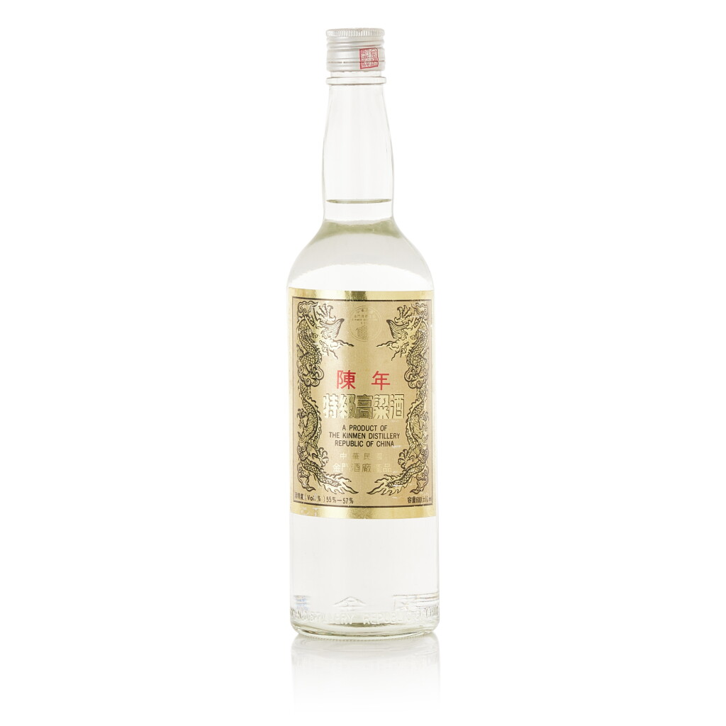 View full screen - View 1 of Lot 552. 1971年產 金門 陳年特級高粱酒 (黑金剛) Kinmen Kaoliang Liquor "Hei Jin Gang" 1971 (1 BT60).