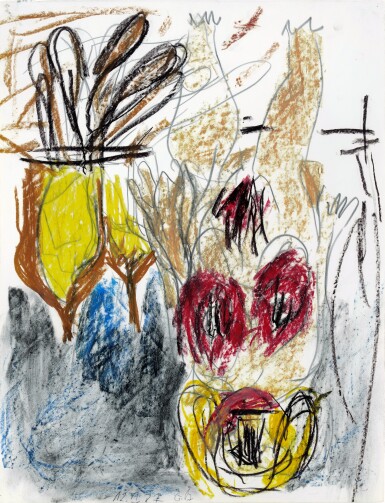 View full screen - View 1 of Lot 64. Untitled (Study For 'Anna Selbdritt' Curtain).