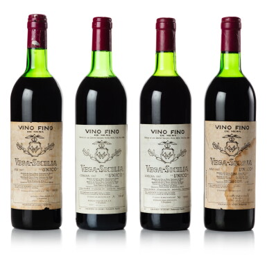View full screen - View 1 of Lot 343. Vega Sicilia 'Unico' 1967 (4 BT).