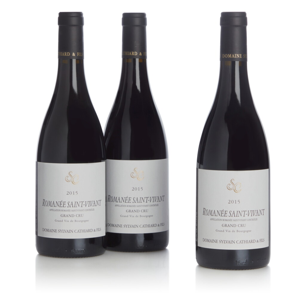View full screen - View 1 of Lot 1033. Romanée Saint Vivant 2015 Sylvain Cathiard (3 BT).