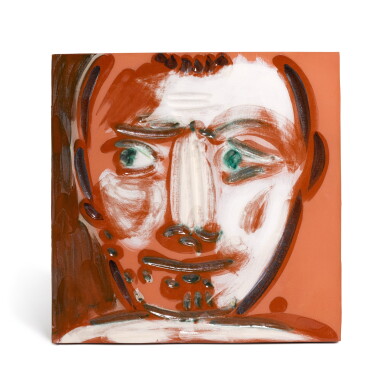 View full screen - View 1 of Lot 62. Visage d'homme (A. R. 569).