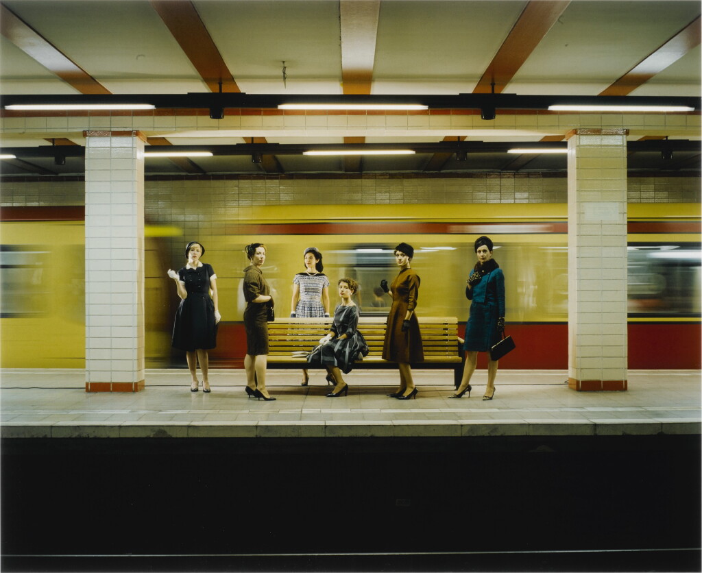 View full screen - View 1 of Lot 46. EVE SUSSMAN | WOMEN IN THE S-BAHN (FROM THE RAPE OF THE SABINE WOMEN).