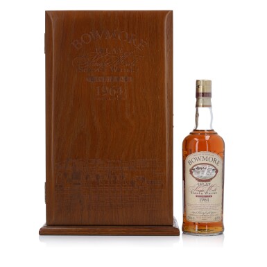 View full screen - View 1 of Lot 132. Bowmore Bourbon Cask 38 Year Old 43.2 abv 1964 (1 Bottle 70cl).