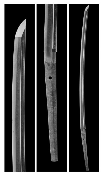 View full screen - View 1 of Lot 45. An Echizen katana | Attributed to Chiyozuru Morihiro | Nambokucho period, 14th century.