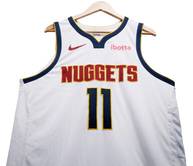 View full screen - View 1 of Lot 33. DeAndre Jordan 'Christmas Day’ Denver Nuggets 2023-2024 Game Worn Association Edition Jersey .