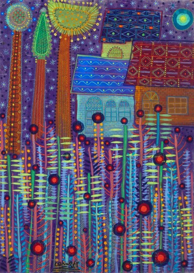 View full screen - View 1 of Lot 51. FEREYDOUN RAHIMI-ASSA | UNTITLED.