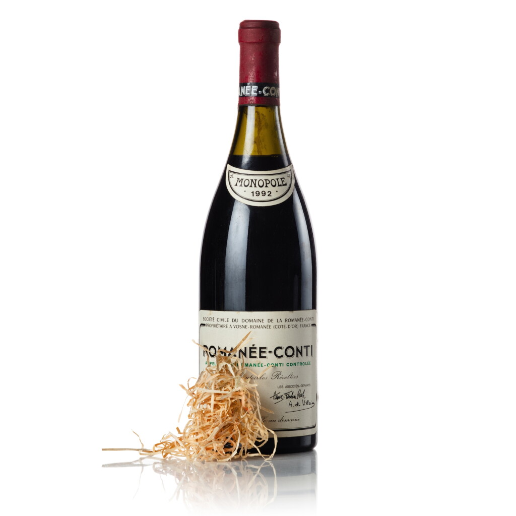 View full screen - View 1 of Lot 325. Romanée Conti 1992 Domaine de la Romanée-Conti (1 BT).