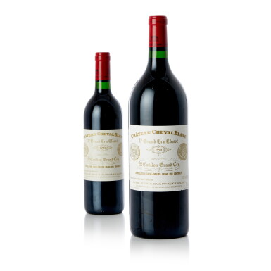 View full screen - View 1 of Lot 6589. Château Cheval Blanc 1990 (9 BT).
