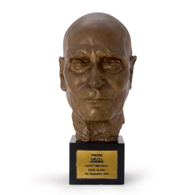 View full screen - View 1 of Lot 251. Freddie Mercury's presentation bust of Sir Laurence Olivier, 1986.